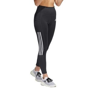 Adidas Black Tights with White Accents